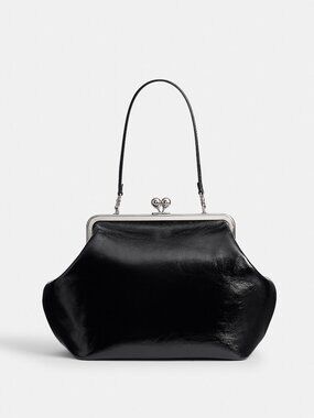 Coach Large Kisslock Frame Bag